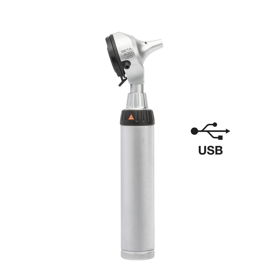 Heine Beta 400 LED Fiber Optic Otoscope Head with 4 Specula (AV)